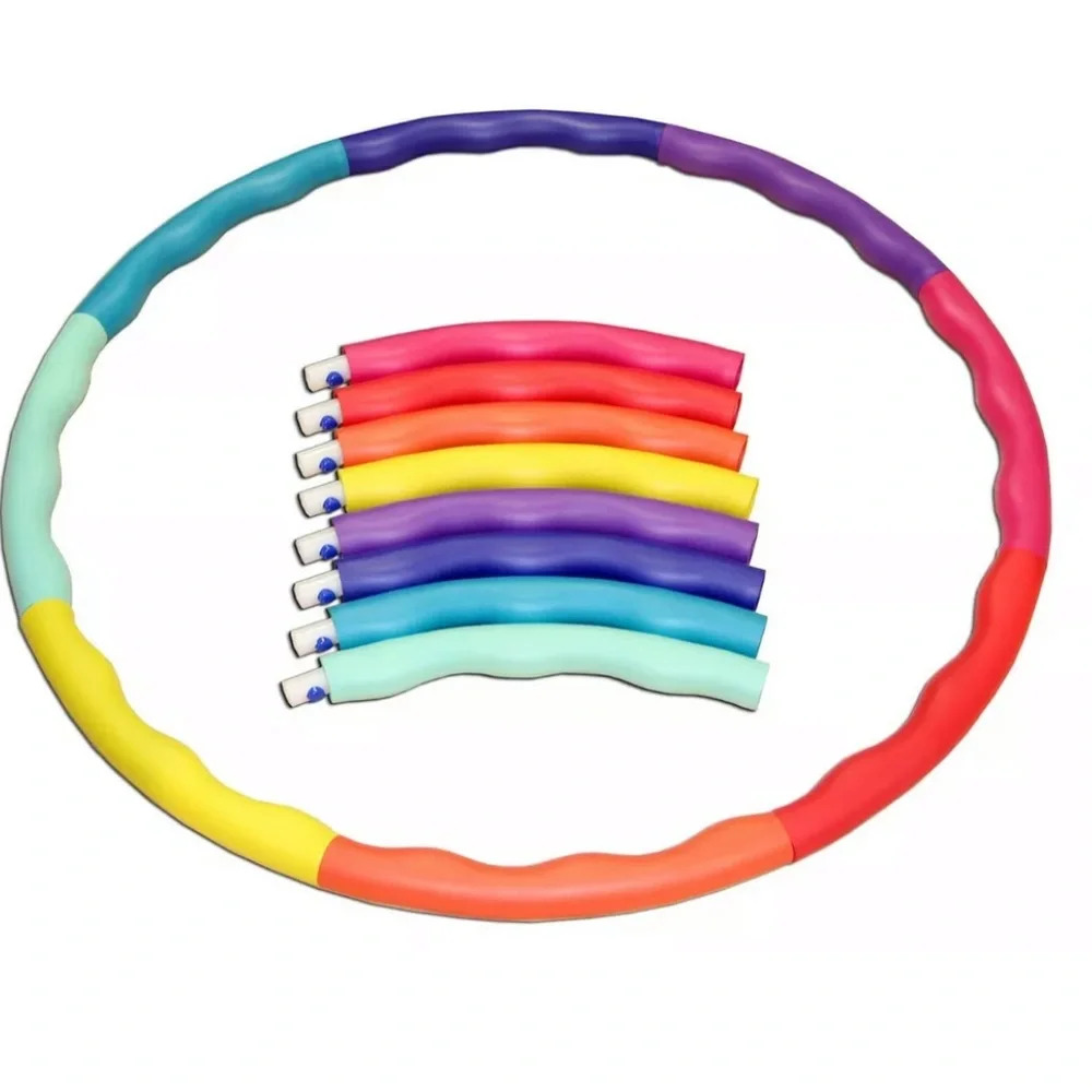 Weighted Hula Hoop, ACU Hoop 3L - 3.3 lb Large, Weight Loss Fitness Workout Spor
